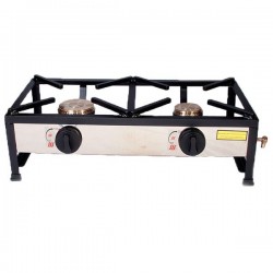 Trempe / Fogão portátil de 2 boca a gás 80x40