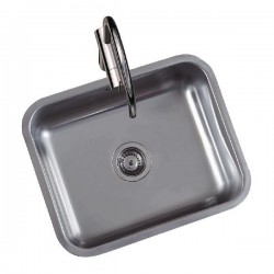 Lava-louças SHARP-IBERICO 50 de encastrar 1 pia 55x45x18