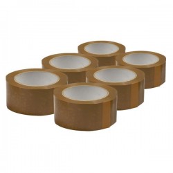 Fita de polipropileno resistente castanha 48x60