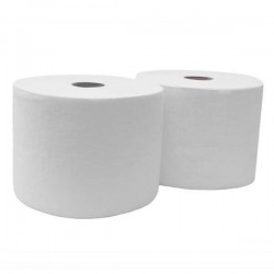 Rolo de papel de mão absorvente industrial texturizado 400 mt