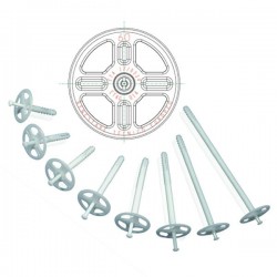 Prego de fixação de isolamento externo ETICS 110 mm | 400 Uni