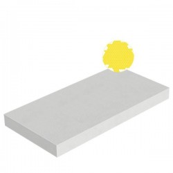 Placa de poliestireno expandido 20kg/m3 1000x500x10