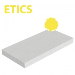 Placa de poliestireno expandido EPS ETICS 20kg/m3 1000x500x30 R 0,83