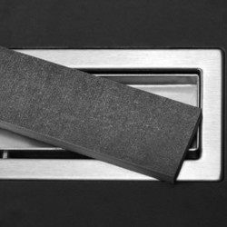 Canal duche PREMIUM LINE reversivel em Inox 75cm