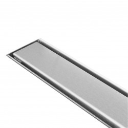 Canal de duche italiano com acabamento em Inox 95cm