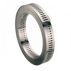 Abraçadeira inox por medida 9mm