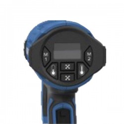 Pistola de ar quente até 650ºC com Visor digital LCD