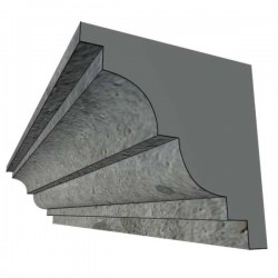 Molde em poliestireno EPS para cornija P1 220X220