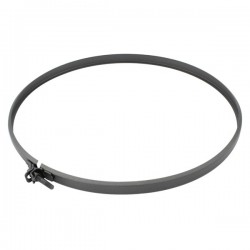 Abraçadeira para união tubos Inox Preto / antracite