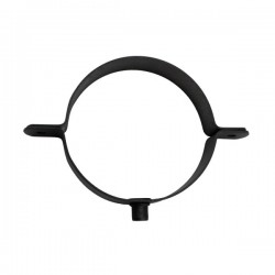 Abraçadeira com porca M8 Inox Preto / antracite