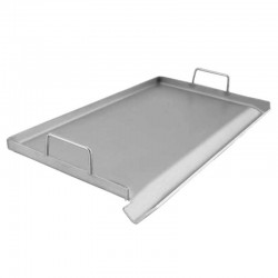 Placa/Chapa de Grelhar barbecue Inox 80x40
