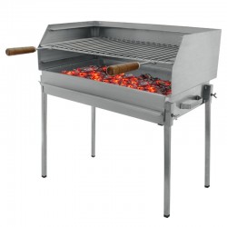 Barbecue BLAZE com Pés em Inox 60x40 | Churrasqueira a Carvão