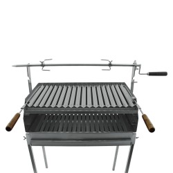 Barbecue BLAZE com Espeto e Pés em Inox 50x40 | Churrasqueira a Carvão