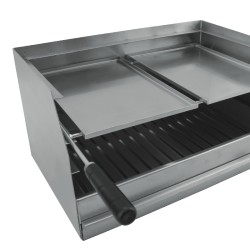 Chapa para picanha em Inox 78x38