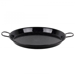Frigideira para paella esmaltada para indoção 34cm