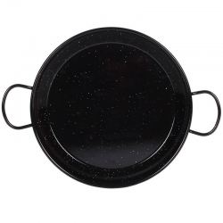 Frigideira para paella esmaltada para indoção 34cm