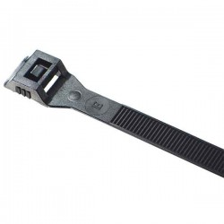 Abraçadeira cinto Poliamida cabeça simples 9x180mm 100u