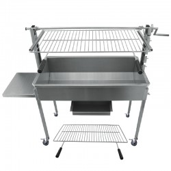 Churrasqueira BlazeElite com Grelha Elevatória em Inox | Churrasqueira a Carvão