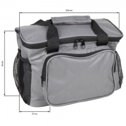 Saco térmico cinza 15l