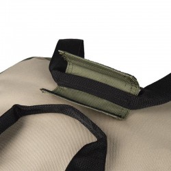 Saco térmico verde e bege 35l