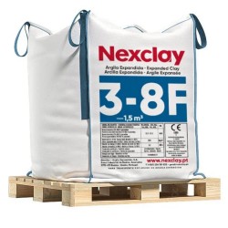 Granulo de argila expandida 6,3 - 12,5 mm big-bag 1,5 m3