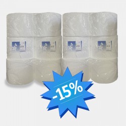 Papel absorvente industrial texturizado - Pack 12 x 500mt