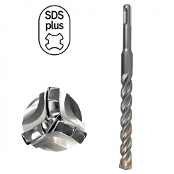 Broca SDS-Plus TRI-STAR betão/pedra Ø5 mm - ECEF