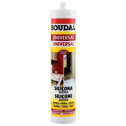 Selante de silicone acético SILICONE U - SOUDAL