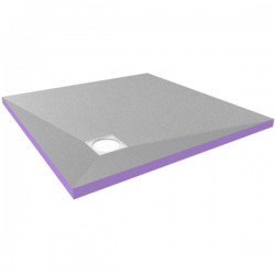 Base duche Jackoboard Aqua sifão descentrado 900x900x40mm