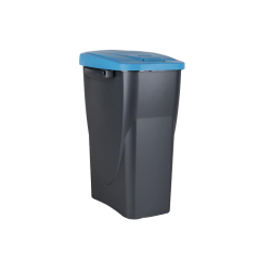 Caixote do lixo reciclagem azul 45L