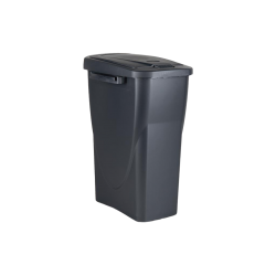 Caixote do lixo reciclagem preto 45L