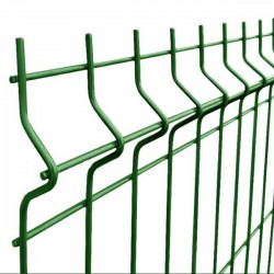 Painel TOP de vedação plastificado verde RAL6005