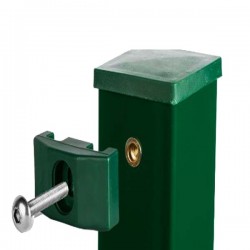 Abraçadeira TOP verde RAL6005 parafuso métrico inox