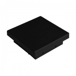 Tampa plástica TOP preto RAL9005