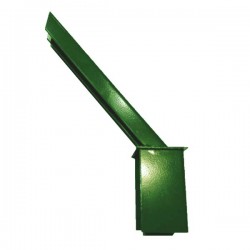 Baioneta fiada para arame farpado verde RAL6005