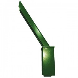 Baioneta de canto para arame farpado verde RAL6005