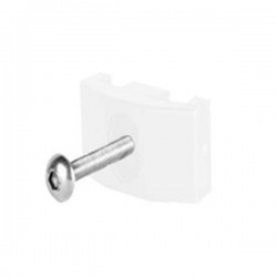 Abraçadeira TOP branco RAL9016 parafuso métrico inox