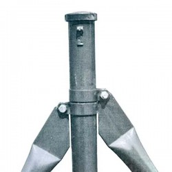 Reforço redondo galvanizado Ø35mm H235cm