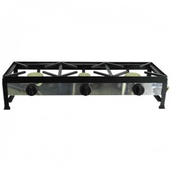 Trempe / Fogão portátil de 3 boca a gás 90x30