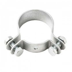 Abraçadeira para escora galvanizada de canto