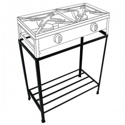 Bancada para Trempe / Fogão 80x40 H62