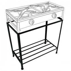 Bancada para Trempe / Fogão 90x30 H62