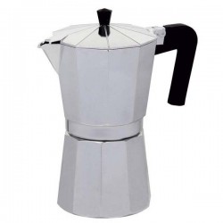 Cafeteira em alumínio de indução