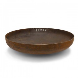 Lareira/Braseiro exterior BonBowl em Corten Ø60