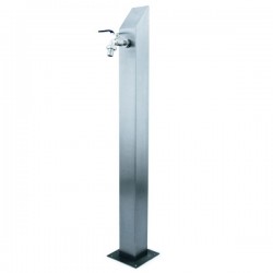 Coluna de água AquaPost quadrada em Inox