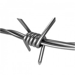Arame farpado galvanizado de alta resistência RICCIO 250m