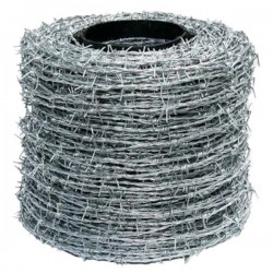Arame farpado galvanizado de alta resistência RICCIO 250m