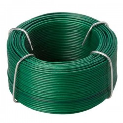 Arame Brico plastificado verde 1/1.60 mm - 50m