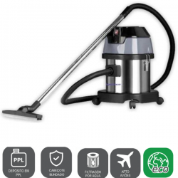 Aspirador Pó e Liquido 15L – KRUGER Industrial