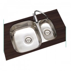 Lava-louças OCÉAN de pousar 1 ½ pias 60 X 44